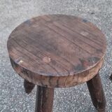 Pair of tripod stools