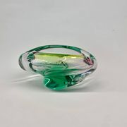 Bowl by Jozef Hospodka for Chribska Sklarna, 1960