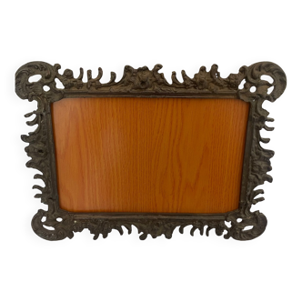 Old 19th century bronze frame