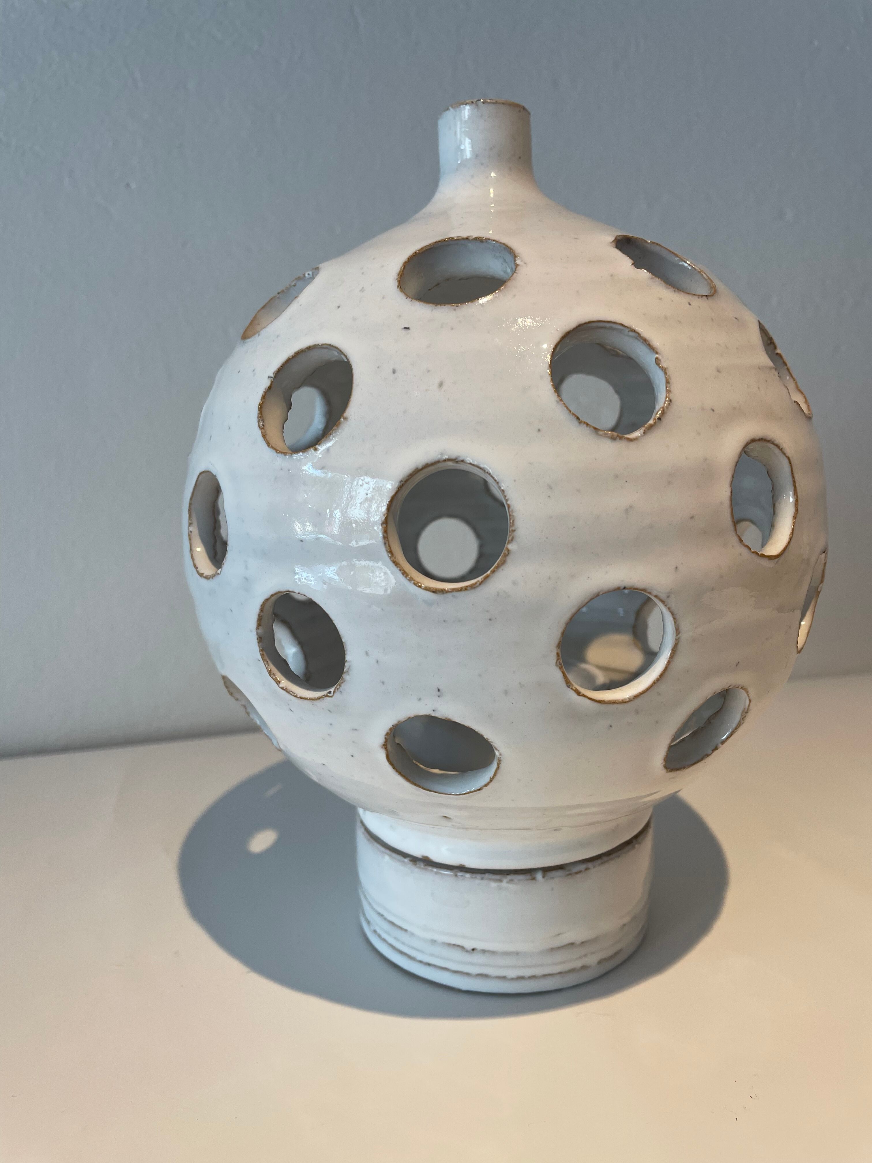 Ceramic lantern or candle holder