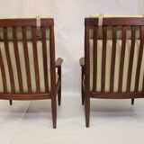 Pair of armchairs by Grete Jalk 1960 Denmark.