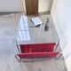 Table basse moderniste Bauhaus en acier tubulaire