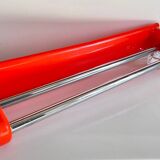 Orange towel rack by Syla from the 70s