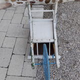 Wooden children's wheelbarrow
