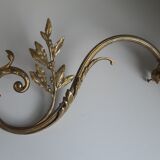 Art deco bronze wall lamp