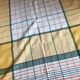 Checkered tablecloth