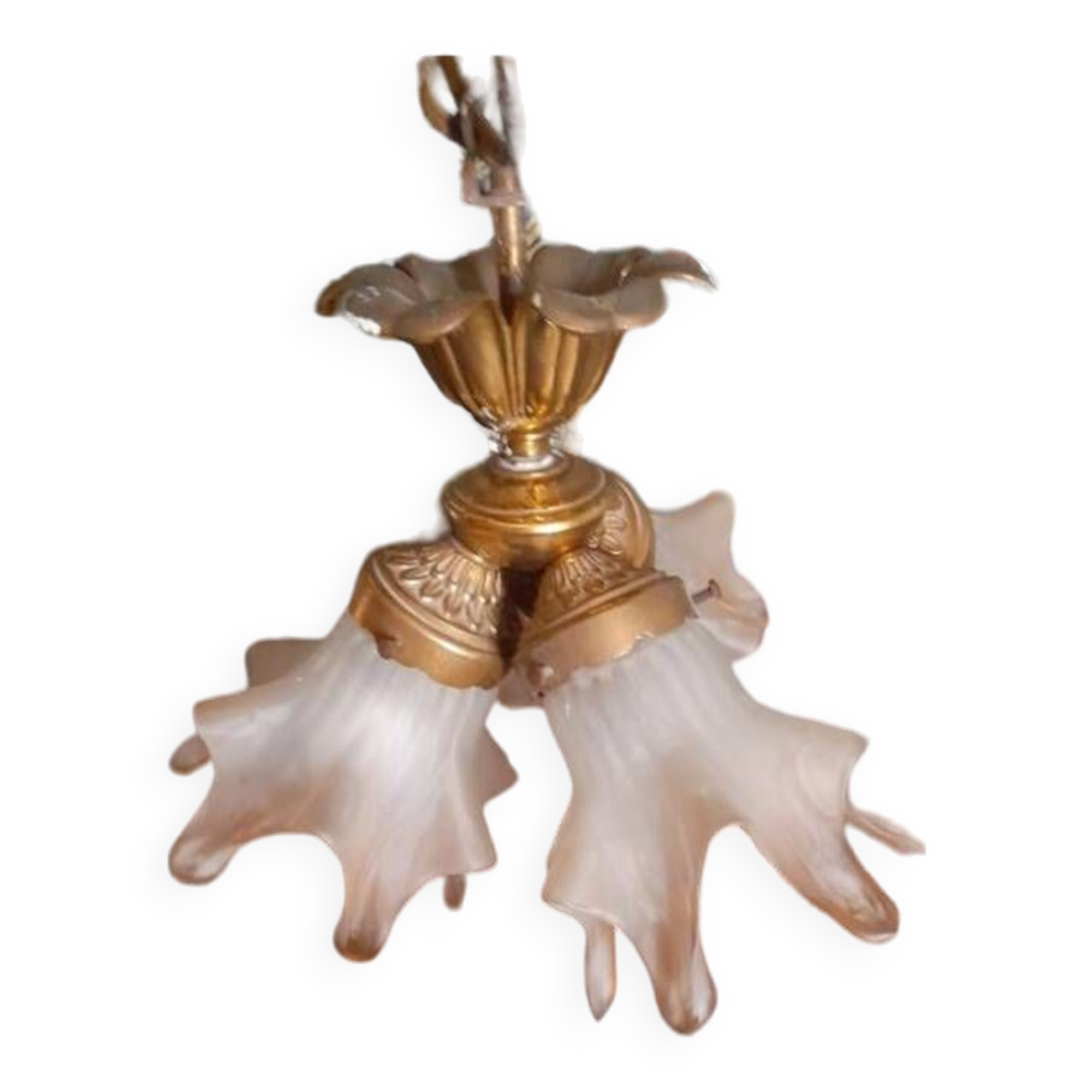 Vintage art deco wall light chandelier