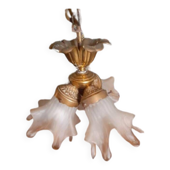 Vintage art deco wall light chandelier
