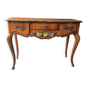 Console en merisier massif