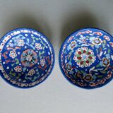 Pair of Kutahya ceramic cups