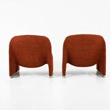 Pair of Alky Armchairs by Giancarlo Piretti for Anonima Castelli, 1970s