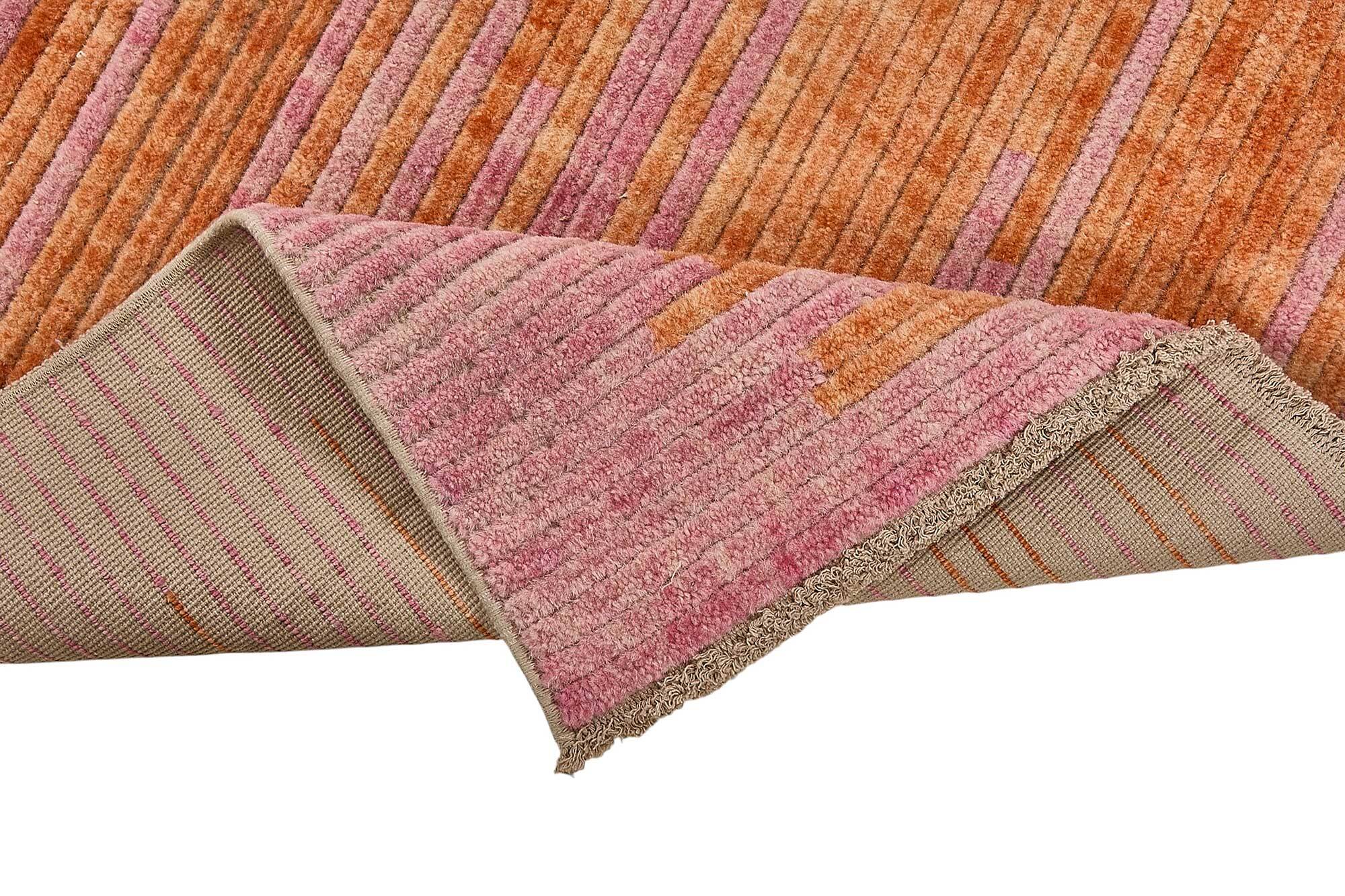Turkish Handcrafted Loom Oushak Rug 73 cm x 367 cm