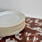 Petites assiettes en porcelaine de Limoges