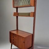 Ergo teak storage unit, Scandinavian vintage 1960s