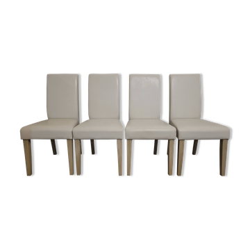 4 chaises de salon
