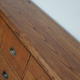 Large dutch oak apothecary cabinet, 1930s