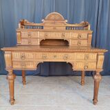 Louis XVI style walnut desk