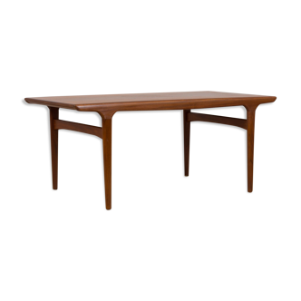 Table à manger en teck de Johannes Andersen pour Uldum, Danemark années 1960