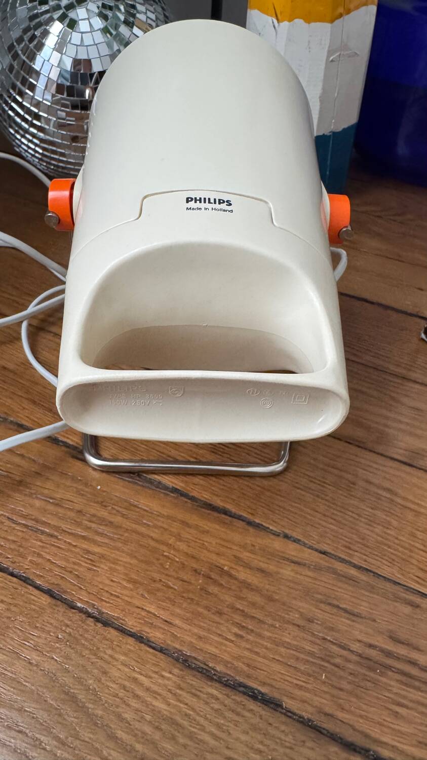 Vintage Philips Infraphil HP 3609 infrared lamp – Excellent condition