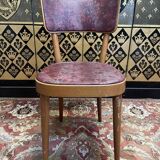 Suite de 9 chaises de bistrot Baumann