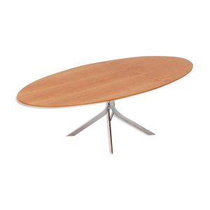 table basse ovale moderne