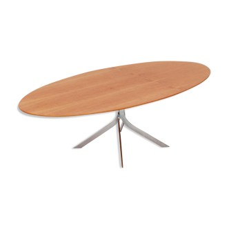Table basse ovale moderne mid-century Danemark