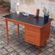 Bureau en chêne vintage année 70 Roumanie.