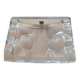 Vintage restangular crystal ashtray Vannes Le Chatel