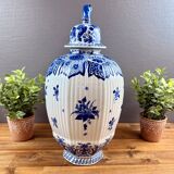 Delft potiche with lid – De Porceleyne Fles – blue decoration