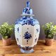 Delft potiche with lid – De Porceleyne Fles – blue decoration