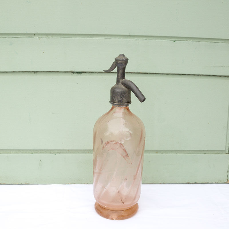 Vintage pink Siphon Girardeau