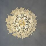 “Free Form Chandelier” By Venini, Model Created In 1968 By Osvaldo Borsani