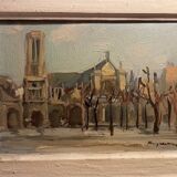 Tableau ancien Église