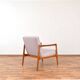 Mid-Century Swedish Teak Lounge Chair by Alf Svensson for Dux, 1960s.