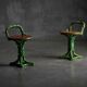 Whimsical Vine Twist Stools, France, Late 20th Century