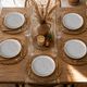 6 fish plates in Sarreguemines earthenware