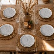 6 assiettes poisson en faïence de Sarreguemines