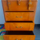 Leather commode / buffet by Hermès