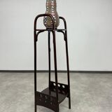 Curved wooden plant stand no. 9521 by Josef Hoffmann for Thonet