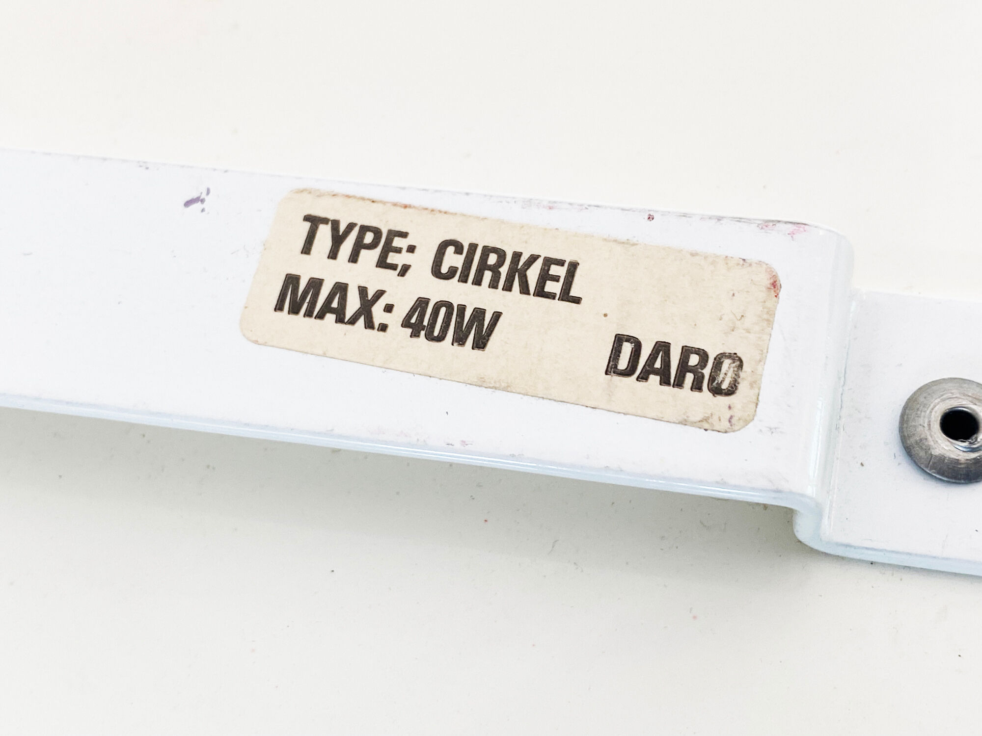 Applique murale« Cirkel » de Kjeld Darø pour Darø A/S. Danemark années 1970