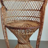 Mini fauteuil osier
