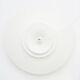 Danish white form light pendant lamp, 70’s