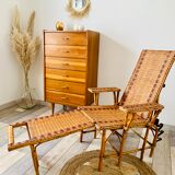 Antique chaise longue