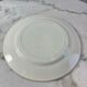 Assiette plate Salins décor bleues 24,5cm
