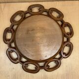 Wooden chain dish