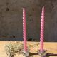 Pair of star candlesticks