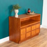 Retro Teak 1960s Nathan Squares Mid Century Sideboard TV Cabinet