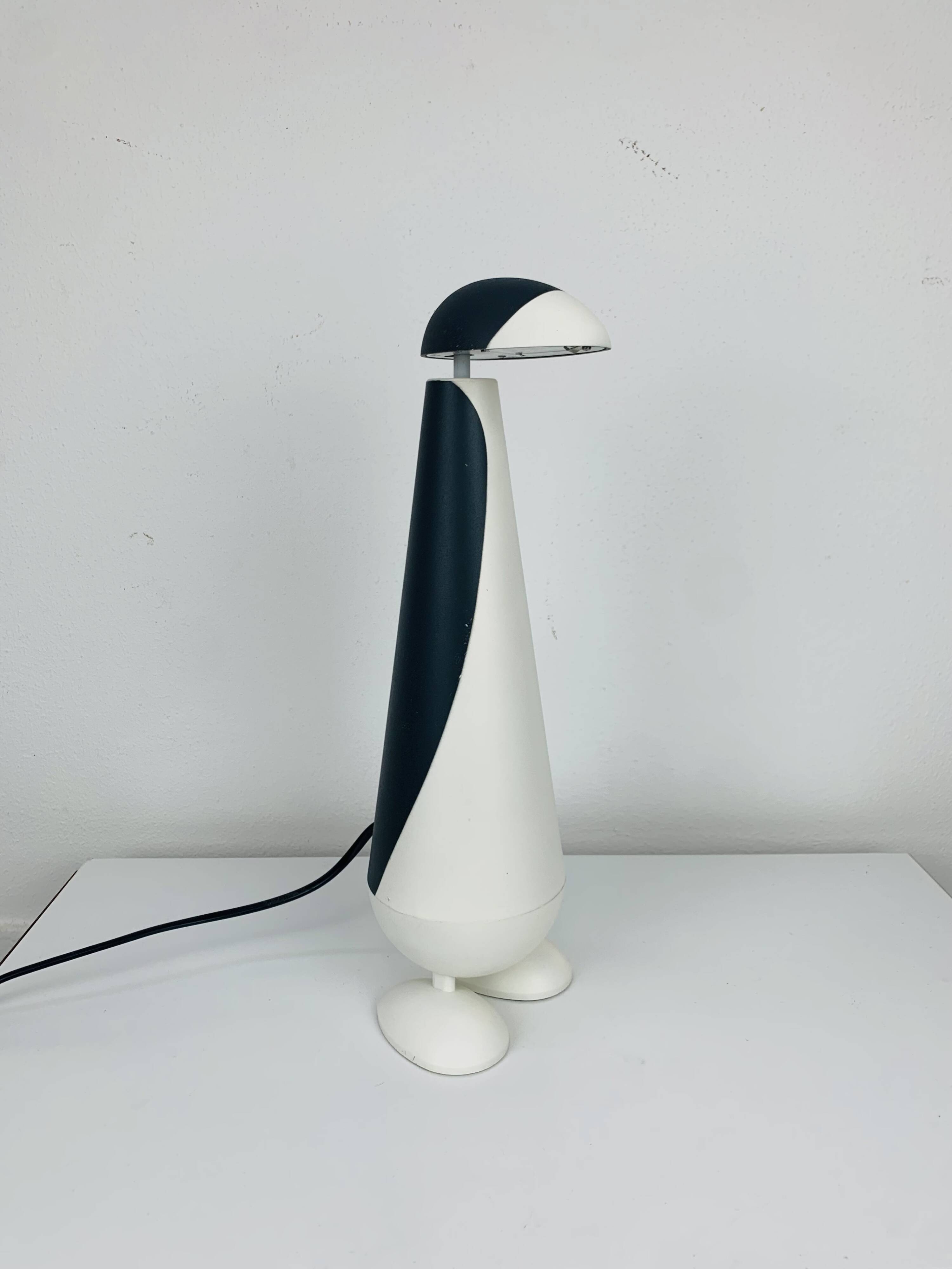 Vintage penguin desk lamp, 90s