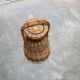 Vintage wicker and rattan basket