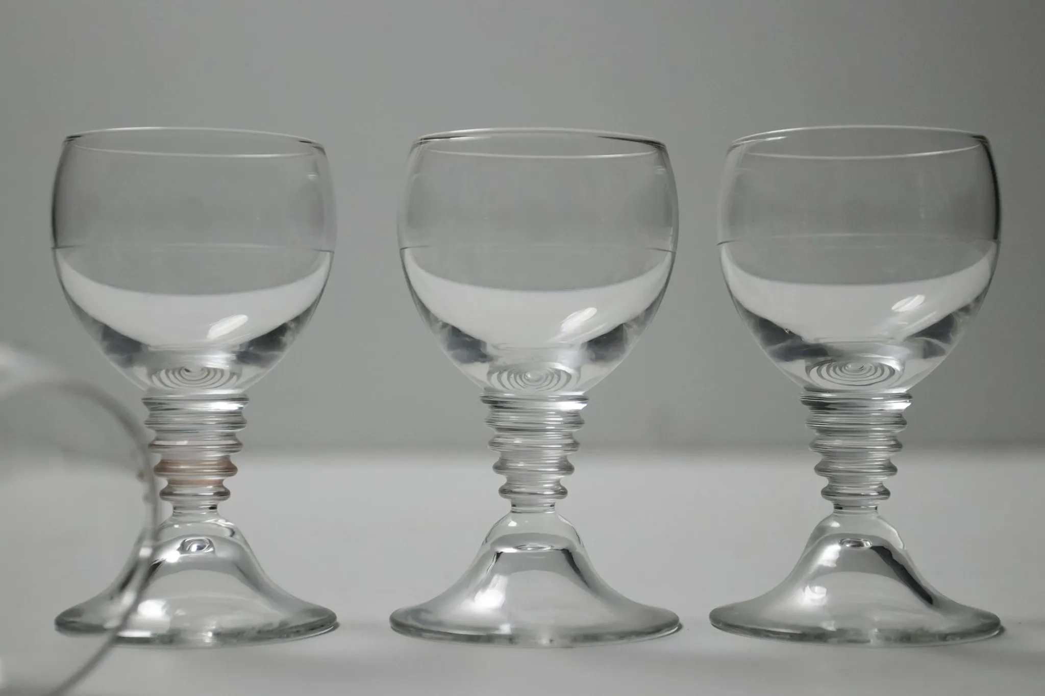 Set of 7 Art Deco Traditie W.J. Rozendaal 1932-33 decanter and 6 glasses